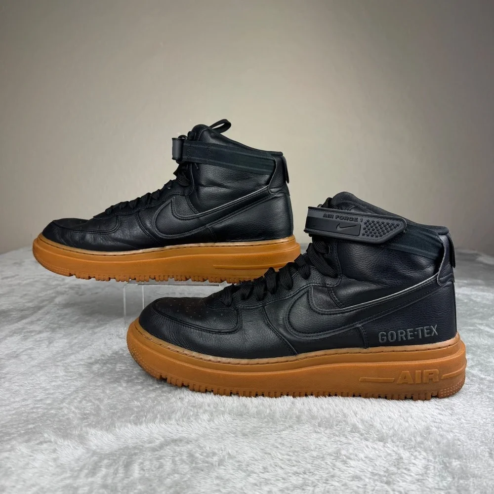 Nike Air Force 1 High Gore-Tex Black Gum CT2815-001 Men's Size 15 Waterproof